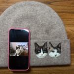 Custom Wool Needle Felt Embroidered Pet Portraits Beanie