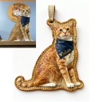 Custom Wool Needle Felt Embroidered Pet Portraits Beanie